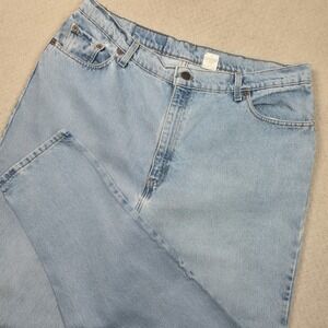 Vintage 90s Levi's 522 Jeans Womens 20 L High‎ Waisted Mom Jeans Light Wash USA